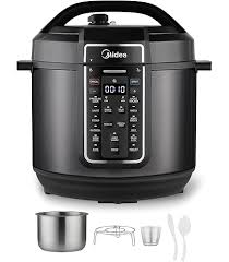 COMFEE’ 6 Quart 9 - in - 1 Electric Pressure Cooker 13 Presets Instant Multi Cooker Olla de Presion Slow Rice Cooker Non - Stick Pot - Chic Cart