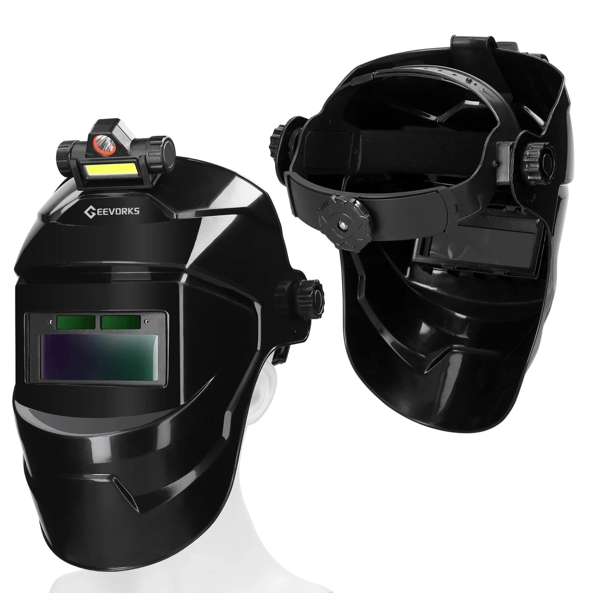 Welding Helmet Automatic Dimming Welding Mask Large View True Color Auto Darkening Welding Facemask for Arc Welding - Chic Cart