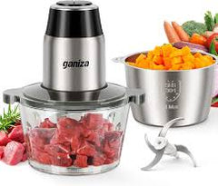Electric Meat Grinder 304 Stainless Steel Food Processors Crusher Multifunctional Slicer Mincer Baby Food Processor - Chic Cart