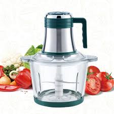 Electric Meat Grinder 304 Stainless Steel Food Processors Crusher Multifunctional Slicer Mincer Baby  Food Processor - Chic Cart 