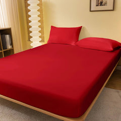 150x200cm - Solid Color Matte Bed Sheet - Premium Quality Bedding - Chic Cart