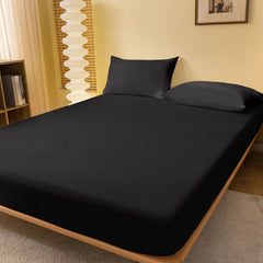 160x200cm - Solid Color Matte Bed Sheet - Premium Quality Bedding - Chic Cart