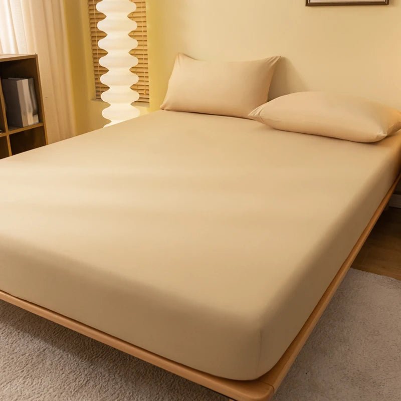 71x132cm - Solid Color Matte Bed Sheet - Premium Quality Bedding - Chic Cart