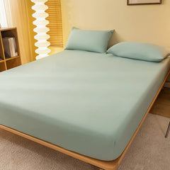 71x132cm - Solid Color Matte Bed Sheet - Premium Quality Bedding - Chic Cart