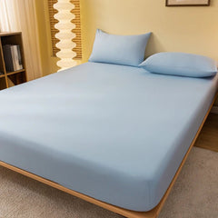 71x132cm - Solid Color Matte Bed Sheet - Premium Quality Bedding - Chic Cart