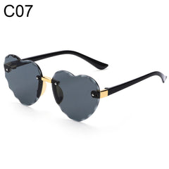 Ocean Lenses Eyewear Party/Photography Kids Sunglasses Heart - shaped Sun Glasses UV 400 Protection Children Sunglasses - Chic Cart