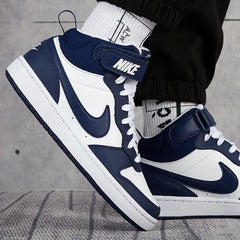 Nike children's shoes women's shoes new trend wear - resistant lightweight basketball shoes casual board shoes CD7782 - 107 - Chic Cart