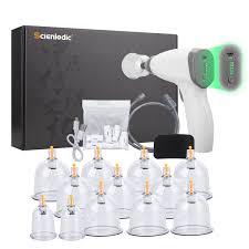 Vacuum Cupping Gun Electric Cupping Pump Body Massager USB Charging Negative Pressure Massage Tool for Scraping Gua Sha Suction - Chic Cart