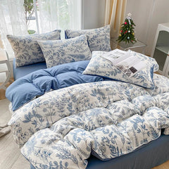 Floral Heart Duvet & Pillowcase Set - 3 Piece - Chic Cart