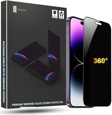 5Pcs Full Cover Privacy Screen Protector For iPhone 16 11 12 13 14 Pro Max Mini 8K Anti-spy Glass For iPhone 15 PRO XR X XS MAX - Chic Cart 