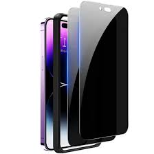 5Pcs Full Cover Privacy Screen Protector For iPhone 16 11 12 13 14 Pro Max Mini 8K Anti-spy Glass For iPhone 15 PRO XR X XS MAX - Chic Cart 