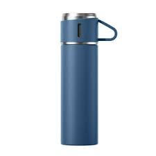 500ML 304 Stainless Steel Vacuum Insulated Bottle Gift Set Office Business Coffee Mug Stainless Steel Water Bottle with Straw