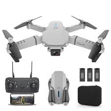 KBDFA 2023 New E88 Pro WIFI FPV Drone Wide Angle HD 4K 1080P Camera Height Hold RC Foldable Quadcopter Dron Helicopter Toys Gift - Chic Cart