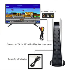 GS5 Game Station Retro Controller Handheld Game Player 200 Classic Games AV Output TV Gaming Console - Chic Cart