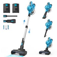 I8 Corded Vacuum Cleaner, 600W 23KPa Stick Vacuum, Free - Stand 6 in 1 Powerful Lightweight Handheld Vacuum for Hard Floor Carpet - Chic Cart