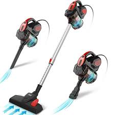 I8 Corded Vacuum Cleaner, 600W 23KPa Stick Vacuum, Free - Stand 6 in 1 Powerful Lightweight Handheld Vacuum for Hard Floor Carpet - Chic Cart