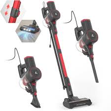 I8 Corded Vacuum Cleaner, 600W 23KPa Stick Vacuum, Free - Stand 6 in 1 Powerful Lightweight Handheld Vacuum for Hard Floor Carpet - Chic Cart