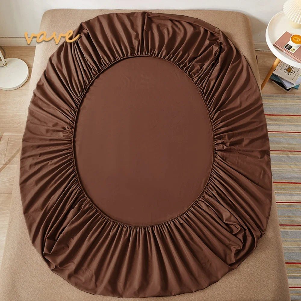 Soft Cotton Fitted Sheet for All Mattress Sizes - Chic Cart