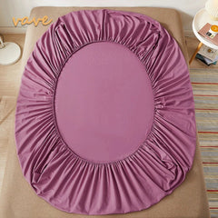 Soft Cotton Fitted Sheet for All Mattress Sizes - Chic Cart