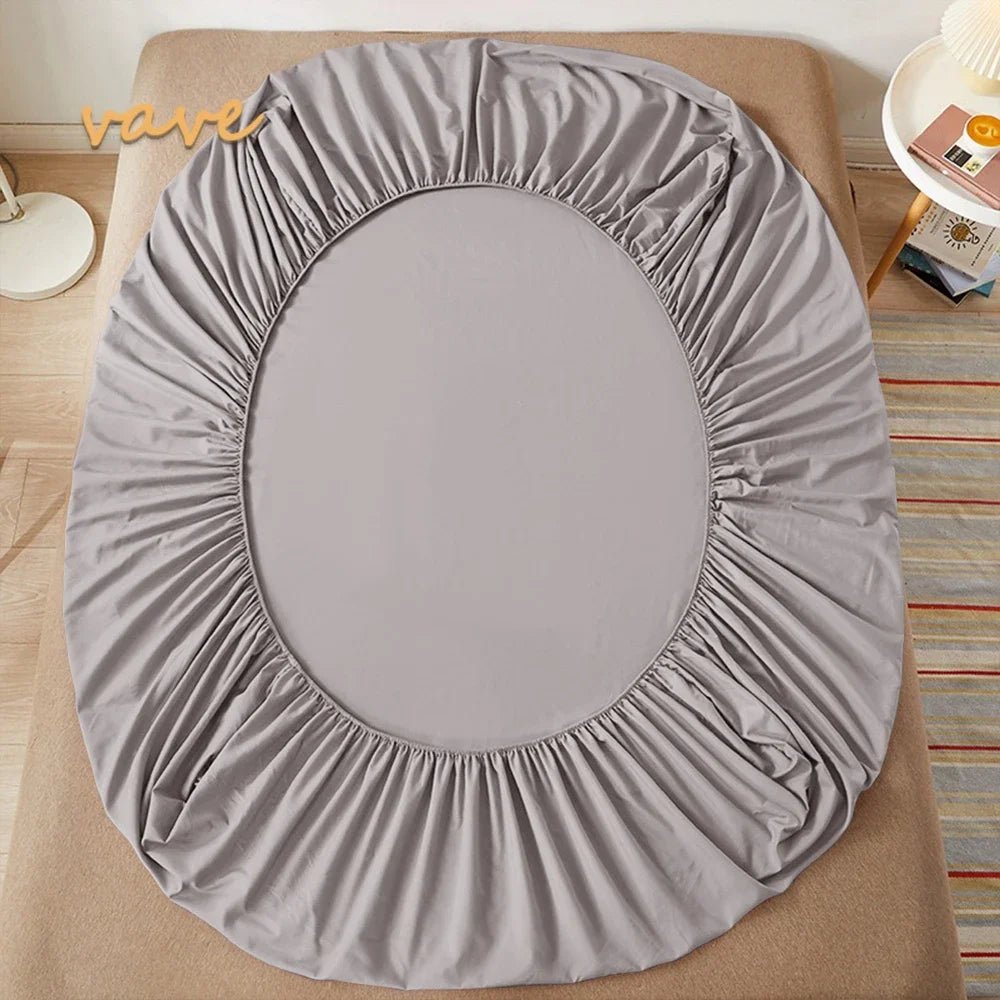 Soft Cotton Fitted Sheet for All Mattress Sizes - Chic Cart