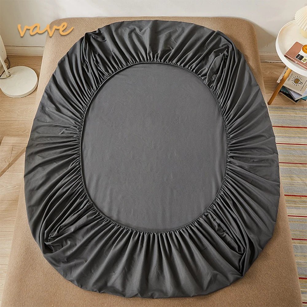 Soft Cotton Fitted Sheet for All Mattress Sizes - Chic Cart