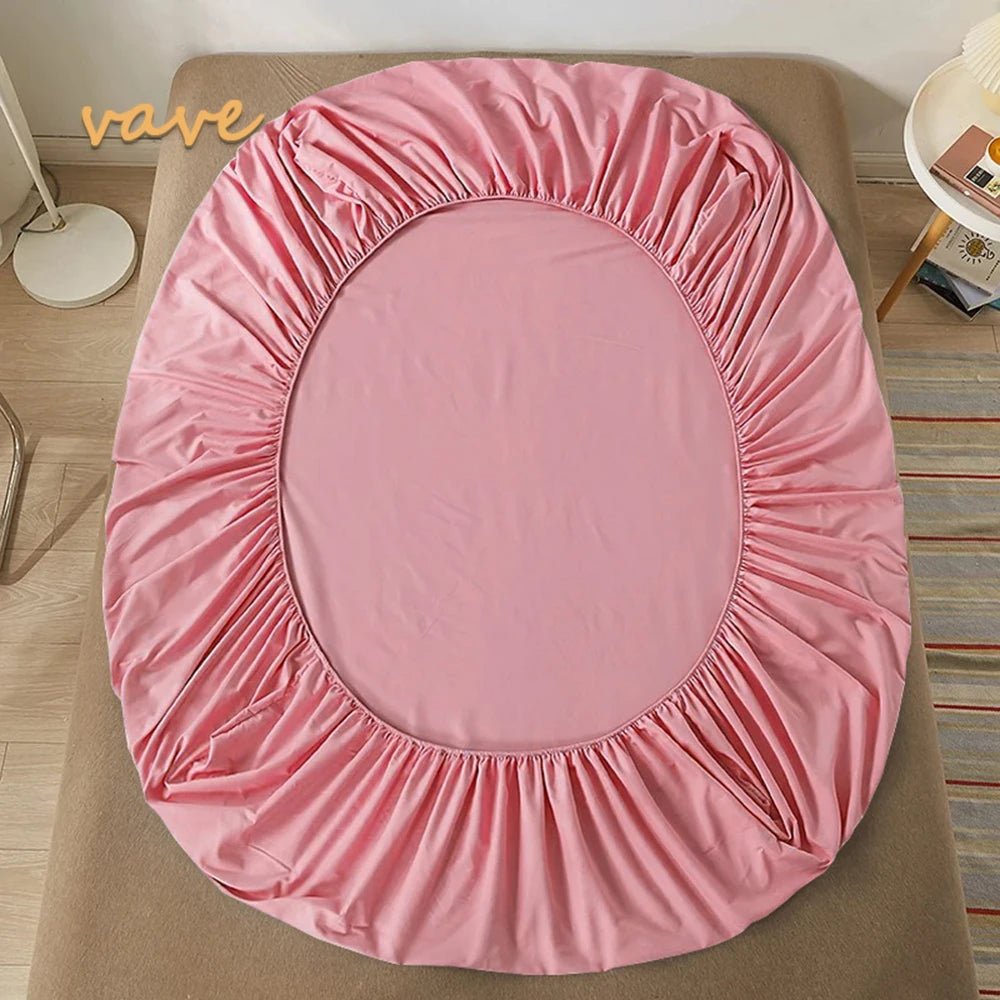 Soft Cotton Fitted Sheet for All Mattress Sizes - Chic Cart