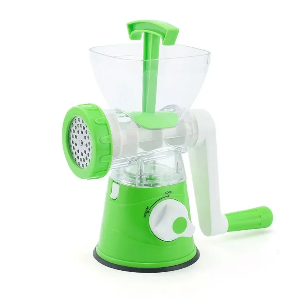Meat Grinder Manual Processors Food Mincer Sausage Maker Stuffer Vegetable Chopper Blender Household Kitchen Enema Machine - Chic Cart