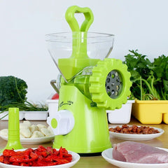 Meat Grinder Manual Processors Food Mincer Sausage Maker Stuffer Vegetable Chopper Blender Household Kitchen Enema Machine - Chic Cart