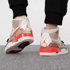 Original Nike men's shoes AIR JORDAN LEGACY 312 high - top casual retro basketball shoes sports shoes AV3922 - 126 - Chic Cart