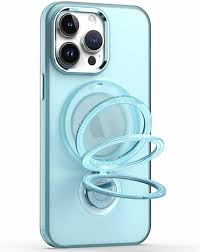 Rotating Bracket Magnetic Suction Phone Case Frosted Heat Dissipation Drop - resistant - Chic Cart
