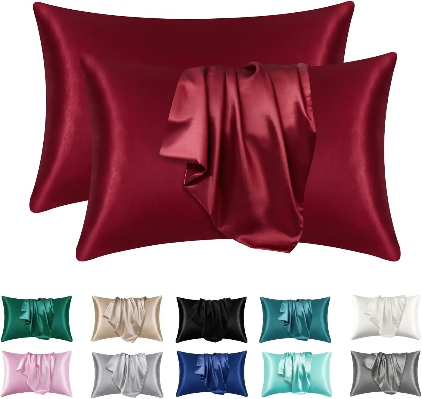 Luxurious Satin Pillowcase Set for Hair & Skin - Chic Cart