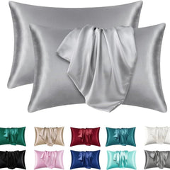Luxurious Satin Pillowcase Set for Hair & Skin - Chic Cart