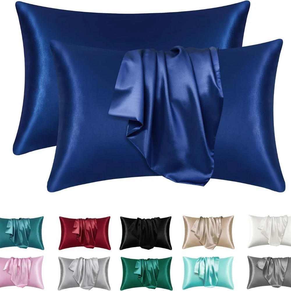 Luxurious Satin Pillowcase Set for Hair & Skin - Chic Cart