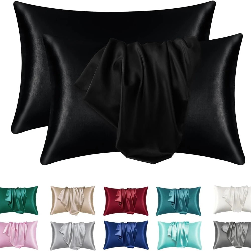 Luxurious Satin Pillowcase Set for Hair & Skin - Chic Cart