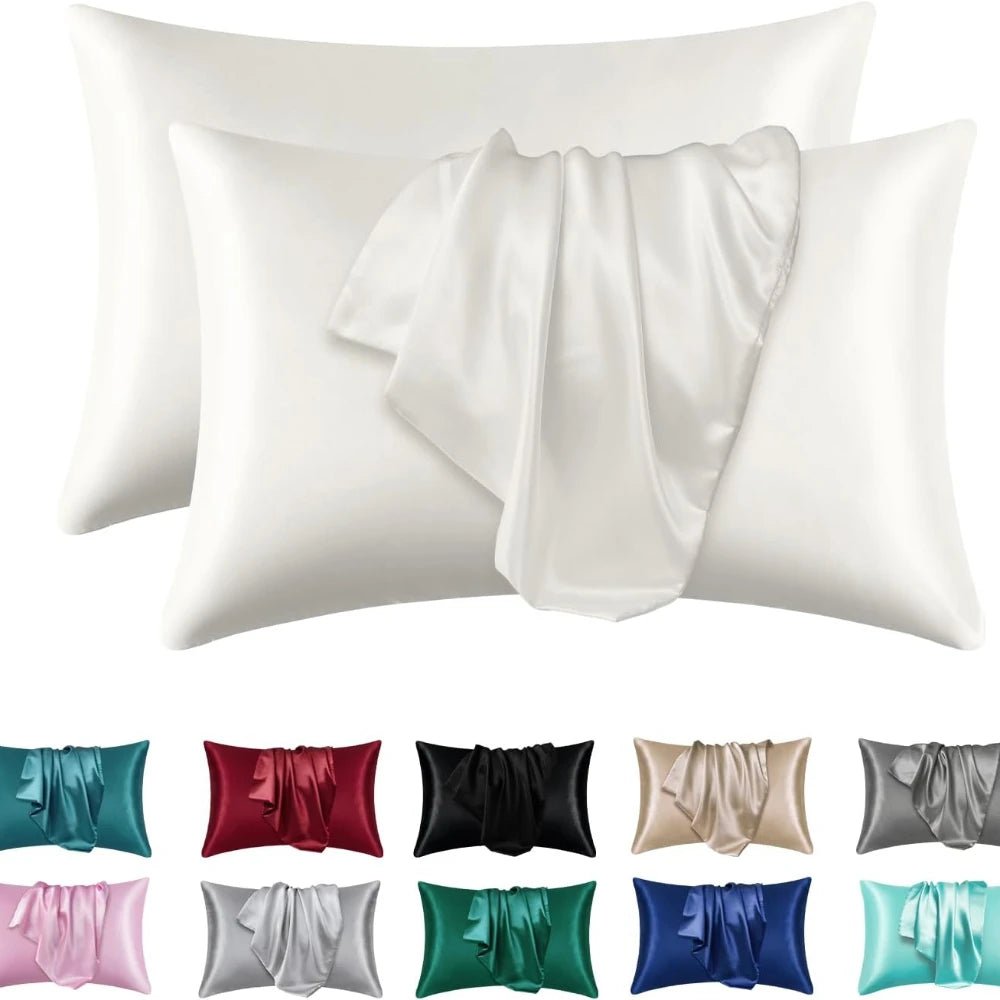 Luxurious Satin Pillowcase Set for Hair & Skin - Chic Cart