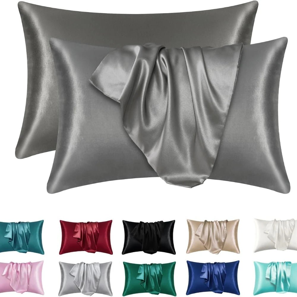 Luxurious Satin Pillowcase Set for Hair & Skin - Chic Cart