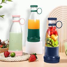 Rechargeable Mixers Fresh Fruit Juicers Cup Usb Portable Juicers Bottle Mini Fast Electric Portable Blender Smoothie Ice Maker - Chic Cart