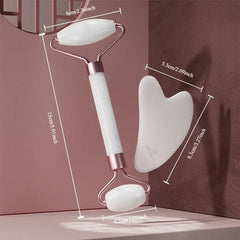 Gua Sha Board Massager Roller for Face Neck Eye Resin Facial Massage Instrumenr Health Care Scraping Board Muscle Skincare Tools - Chic Cart