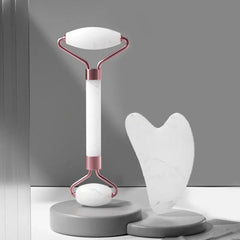 Gua Sha Board Massager Roller for Face Neck Eye Resin Facial Massage Instrumenr Health Care Scraping Board Muscle Skincare Tools - Chic Cart
