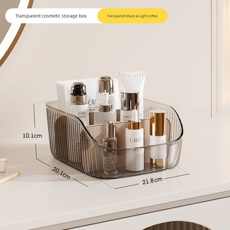 BDO Cosmetics Storage Box Desktop Fancy Dresser Skincare Shelves Snacks Sundries Organizing Box - Chic Cart