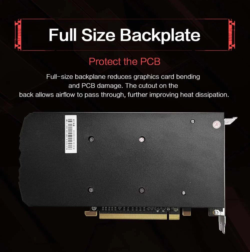 MLLSE AMD RX 580 8GB 2048SP Gaming Graphics Card GDDR5 256Bit PCI - E 3.0 ×16 8Pin Radeon GPU Rx 580 Video Card Placa De Video - Chic Cart