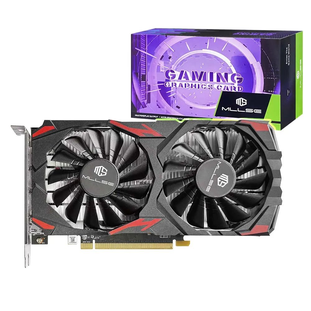 MLLSE AMD RX 580 8GB 2048SP Gaming Graphics Card GDDR5 256Bit PCI - E 3.0 ×16 8Pin Radeon GPU Rx 580 Video Card Placa De Video - Chic Cart