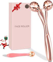 2 IN 1 3D Facial Massager & Gua Sha Massage Tool Cold Roller For Face Eyes Chin Lift Tightening Skin Tool Sculpting Beauty Tools - Chic Cart