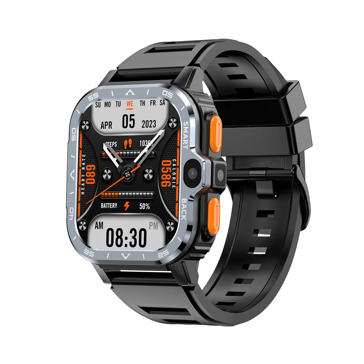 Valdus PGD Android Smart Watch Men GPS 16G/64G ROM Storage HD Dual Camera NFC 2G 4G SIM Card WIFI Wireless Fast Internet Access - Chic Cart