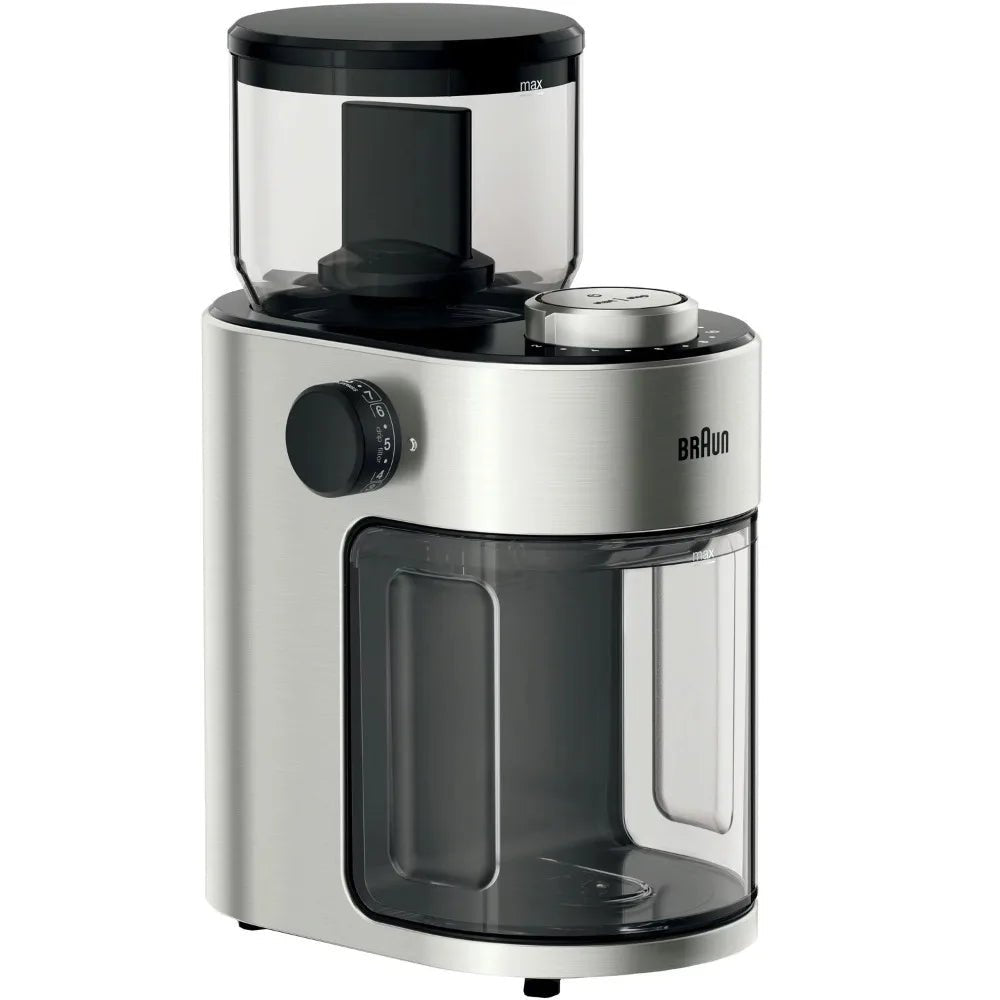 Electric Burr Coffee Grinder, Easy - Clean Design, Edges an Antistatic Coating, Kitchen Appliances - Chic Cart