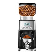 Electric Burr Coffee Grinder, Easy-Clean Design, Edges an Antistatic Coating, Kitchen Appliances - Chic Cart 