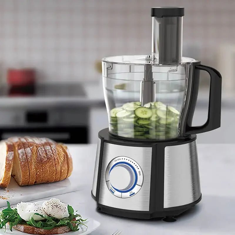 Professional Kitchen Appliances Food Processor with Meat Grinder Commercial Food Processor Spare Parts with Salad Maker Machine - Chic Cart