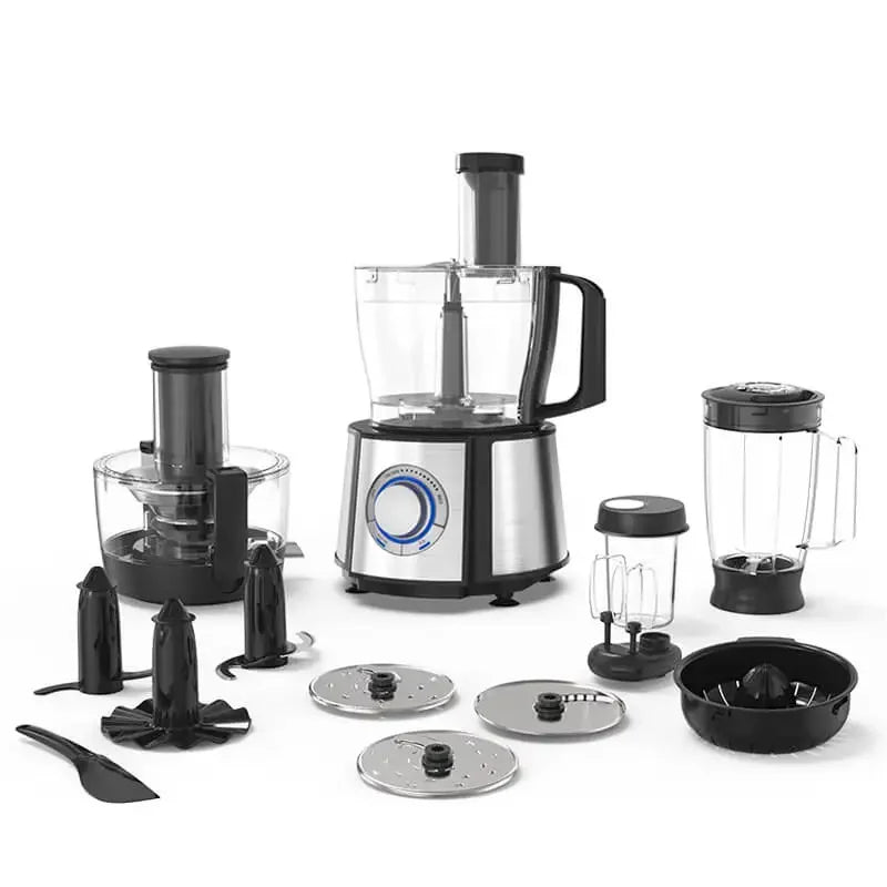 Professional Kitchen Appliances Food Processor with Meat Grinder Commercial Food Processor Spare Parts with Salad Maker Machine - Chic Cart