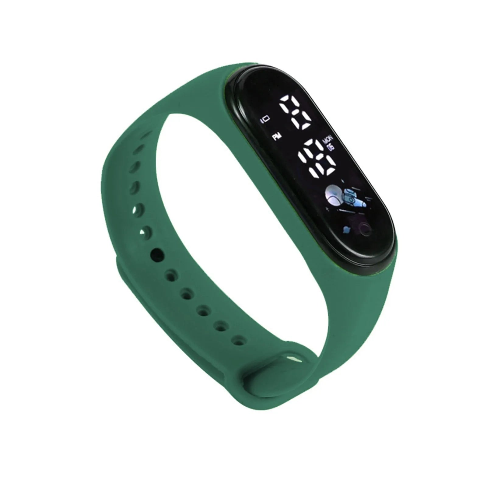 Kawaii Smart Watch For Kids Fashion Outdoor Waterproof Sports Kids' Watches Boy Girls Digital Watches Silicone montre enfant - Chic Cart