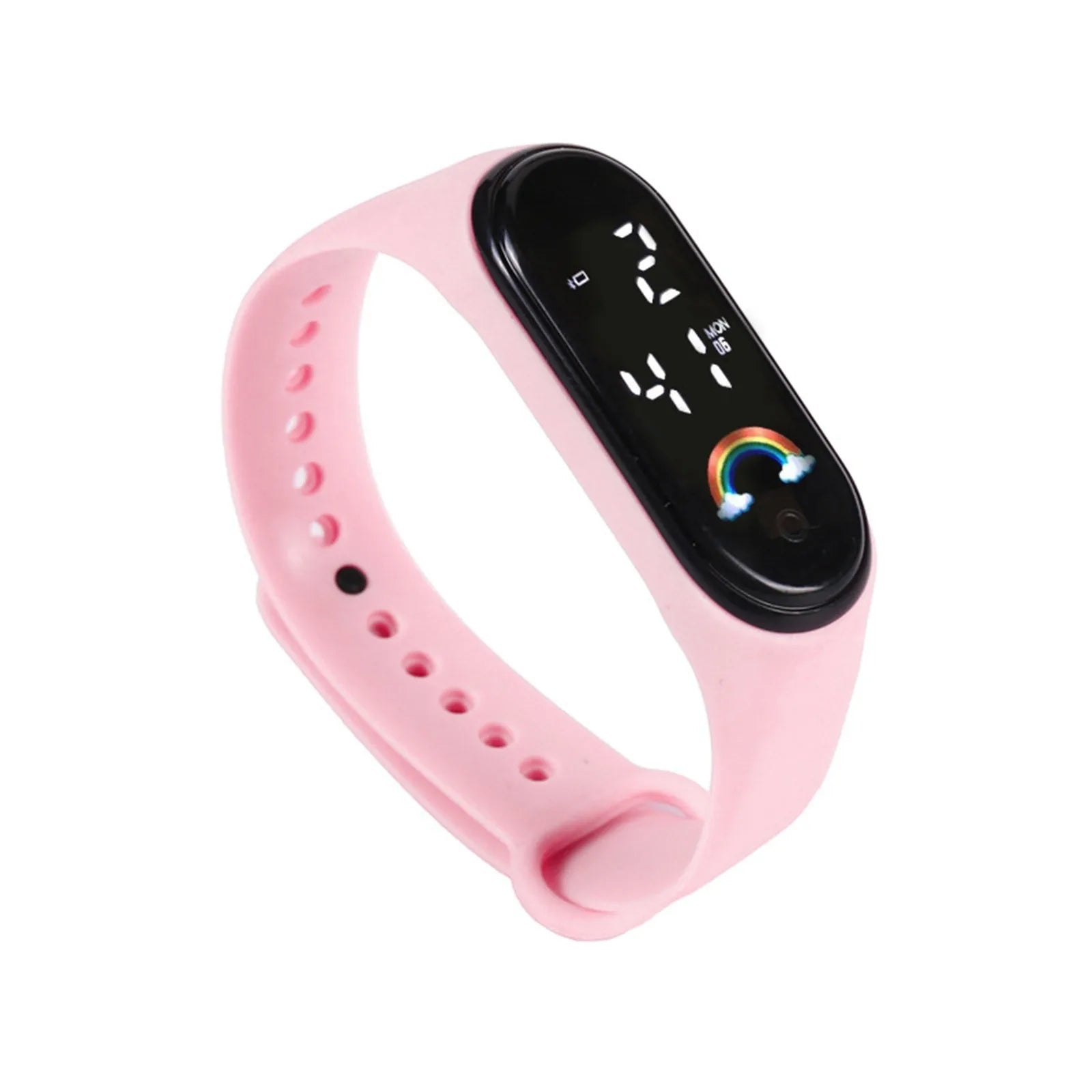 Kawaii Smart Watch For Kids Fashion Outdoor Waterproof Sports Kids' Watches Boy Girls Digital Watches Silicone montre enfant - Chic Cart